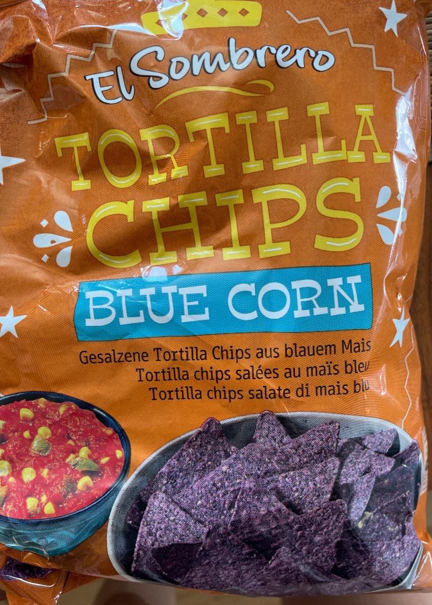 Fotografie - Blue Corn Tortilla Chips El Sombrero