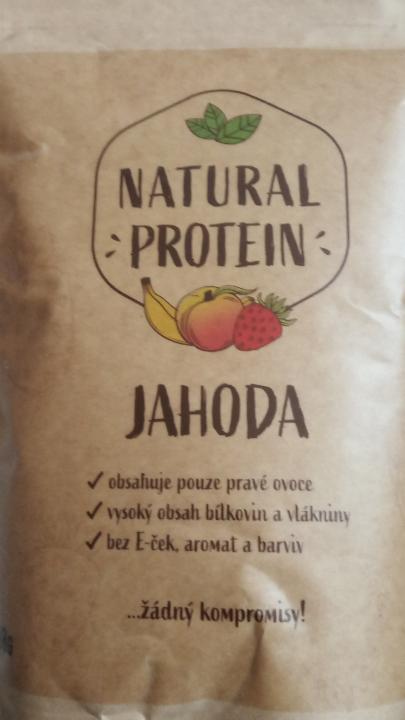 Fotografie - Držím dietu jahoda Natural protein