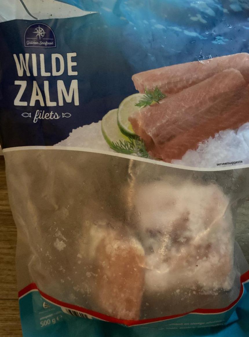 Fotografie - Wilde zalm filets Golden seafood