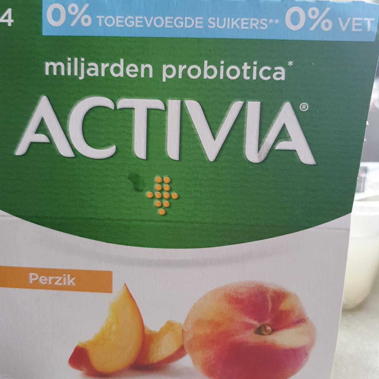 Fotografie - 0% Yoghurt Perzik Activia