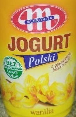 Fotografie - Jogurt Polski wanilia z laską wanilii Mlekovita