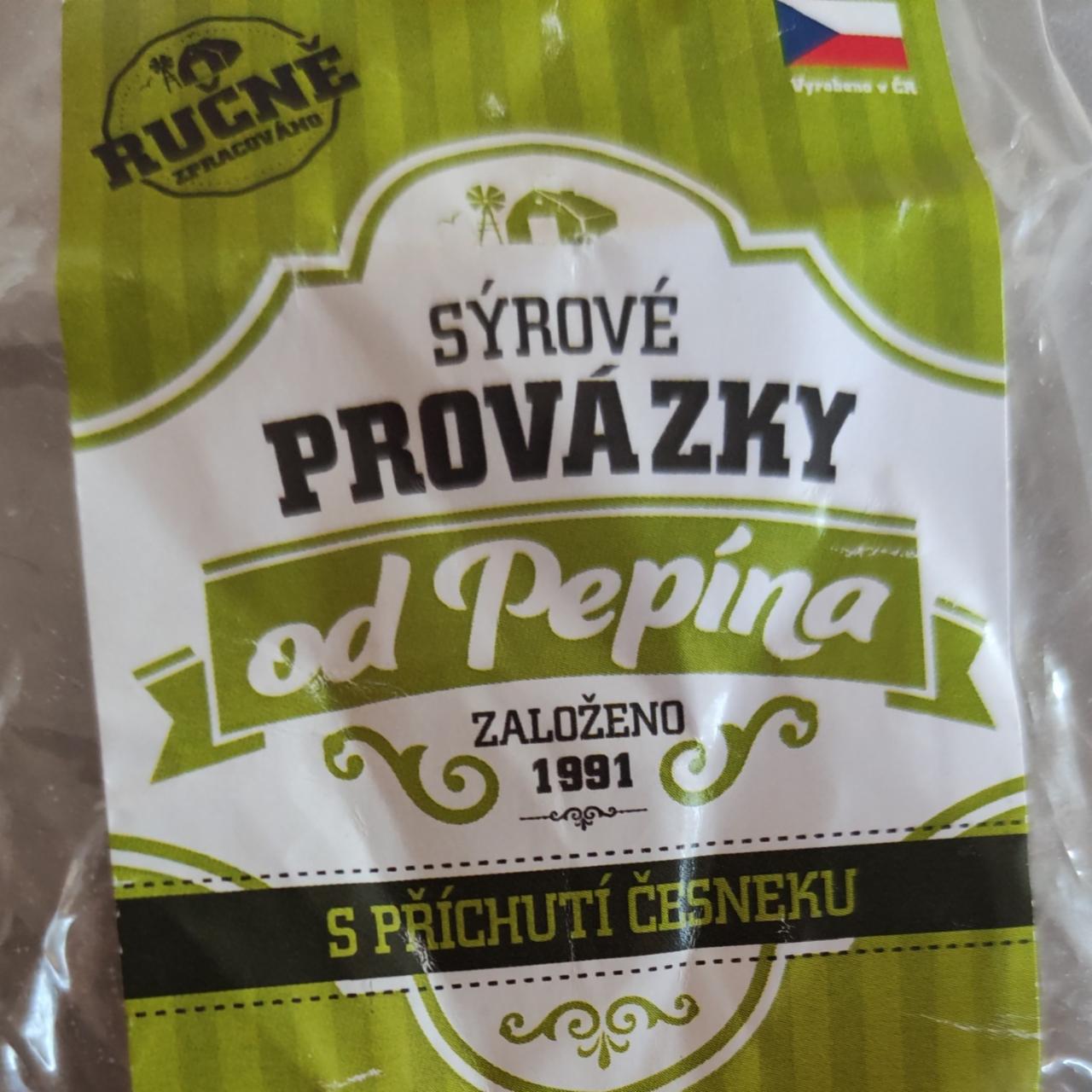 Fotografie - Syrové provázky od Pepína česnek