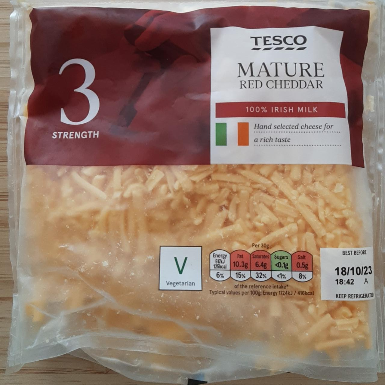 Fotografie - Mature Red Cheddar Tesco