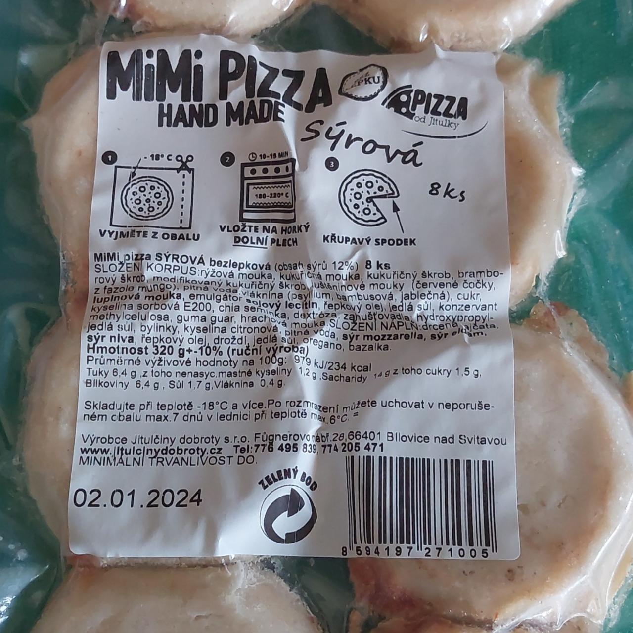 Fotografie - Mimi Pizza sýrová Jitulčiny dobroty