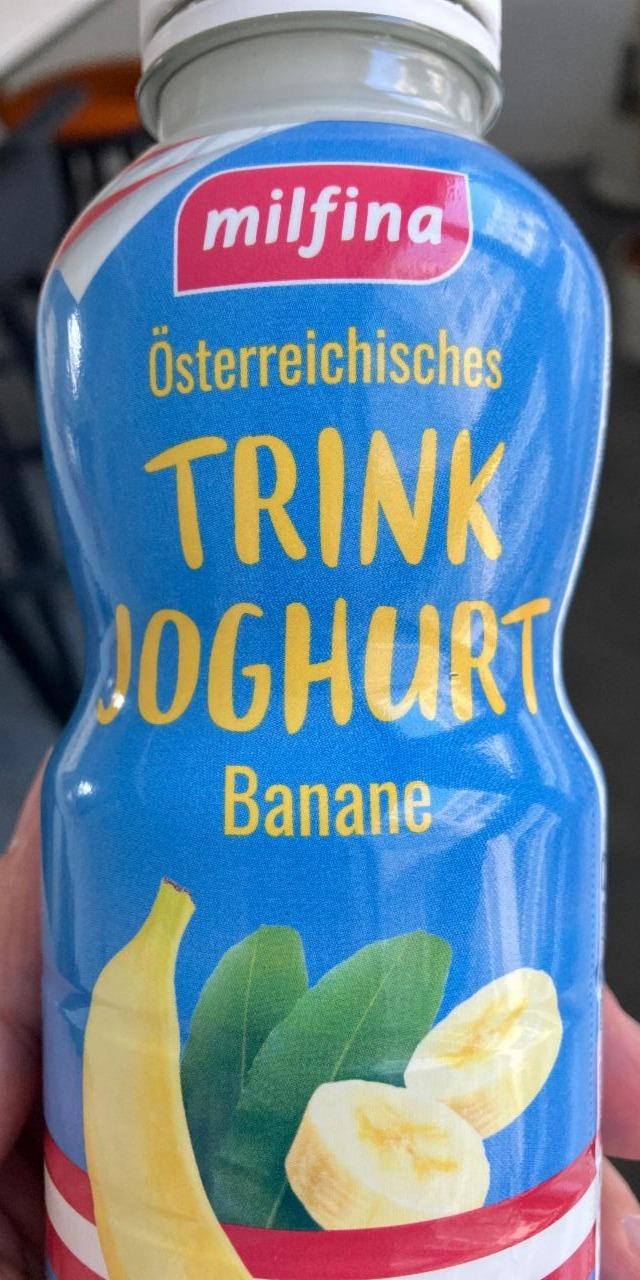 Fotografie - Trink Joghurt Banane Milfina