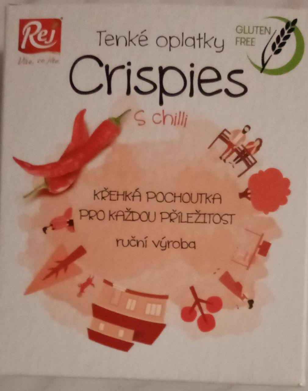 Fotografie - Tenké oplatky Crispies s chilli Rej