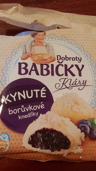 Fotografie - Kynuté knedlíky borůvkové Dobroty babičky Kláry