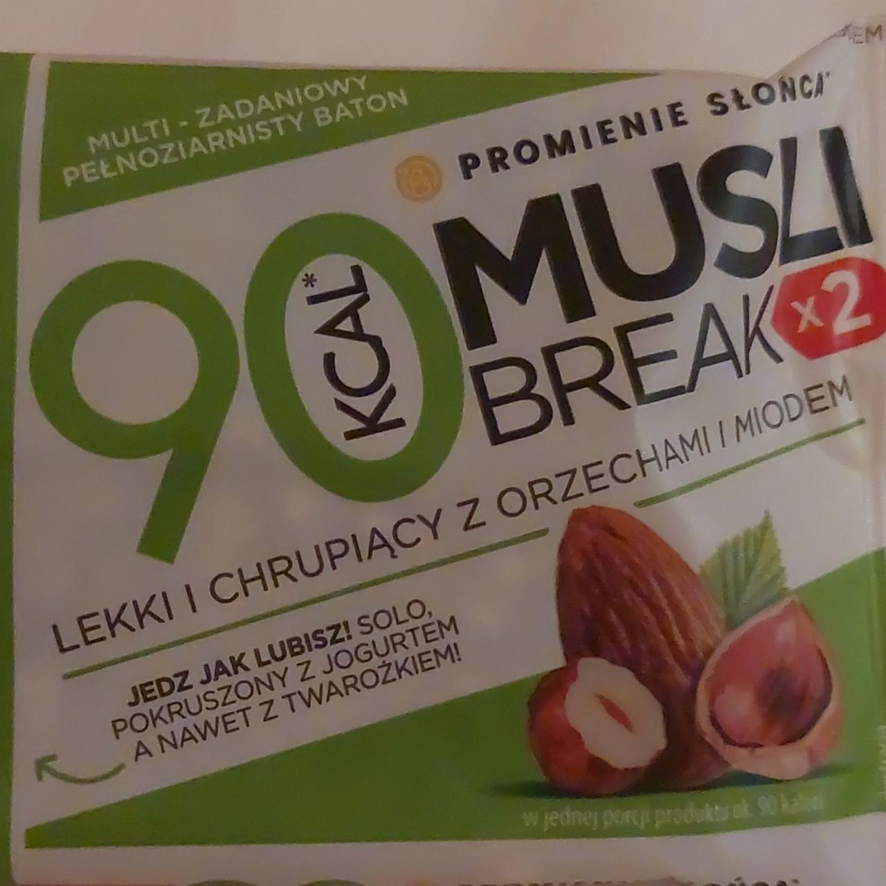 Fotografie - Musli break 90 kcal Promienie Słońca