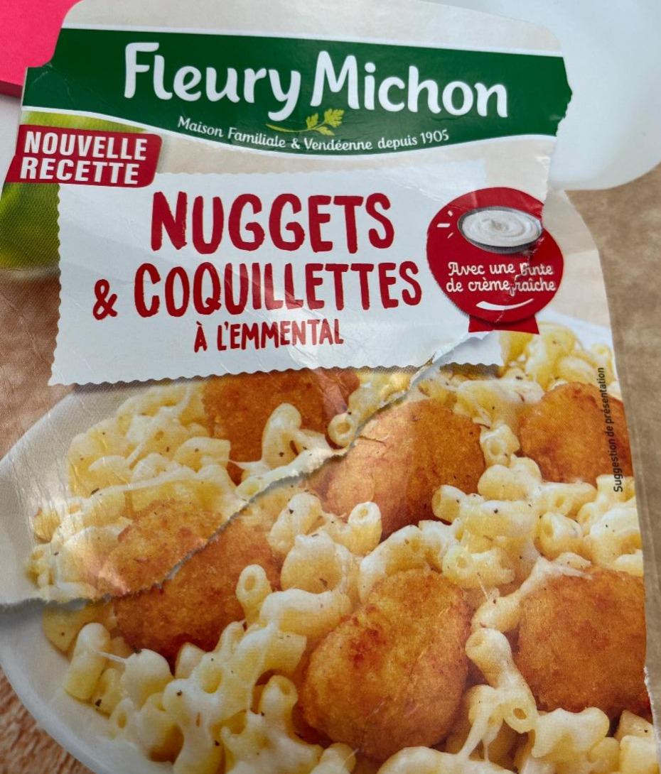 Fotografie - Nuggets & coquillettes à l'emmental Fleury Michon