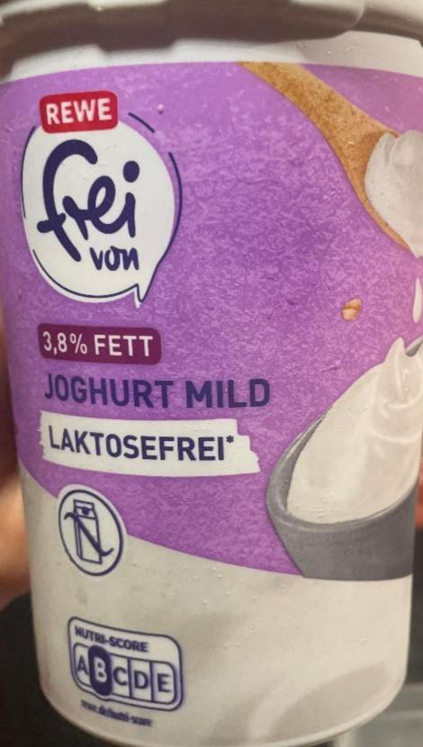 Fotografie - Frei Von Joghurt Mild Laktosefrei 3,8% Rewe