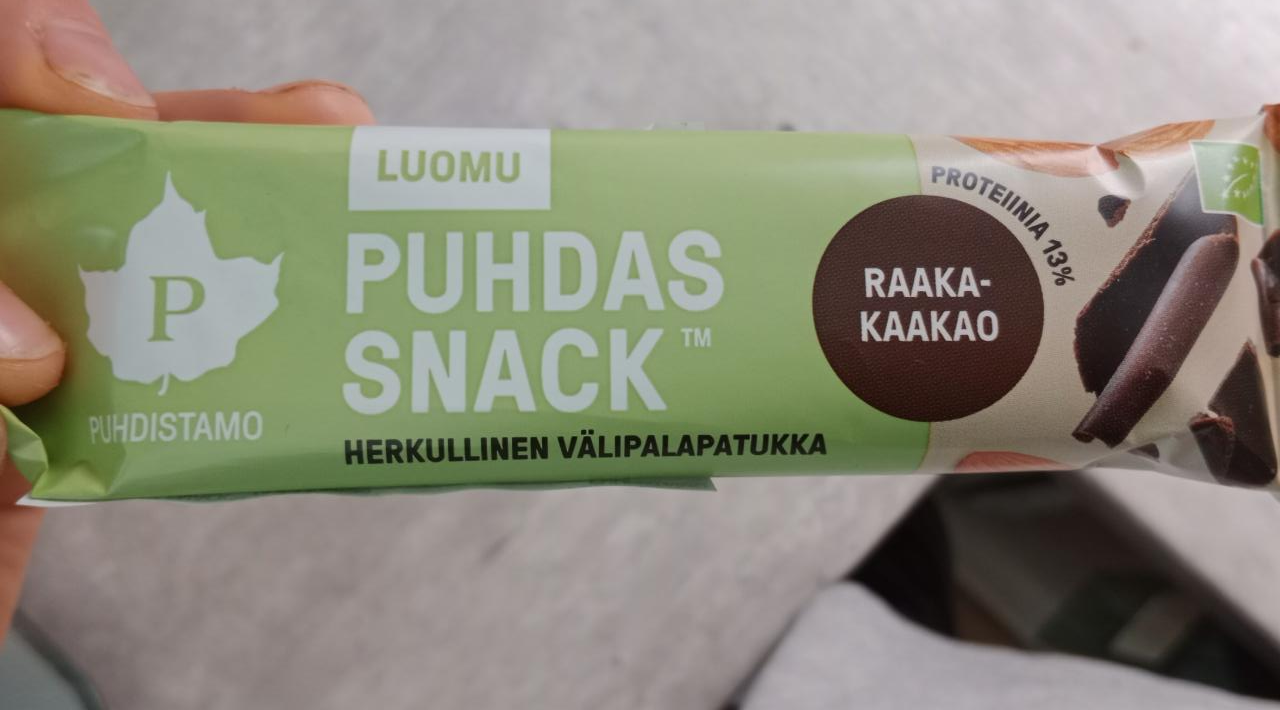 Fotografie - Puhdas snack raaka-kaakao Puhdistamo