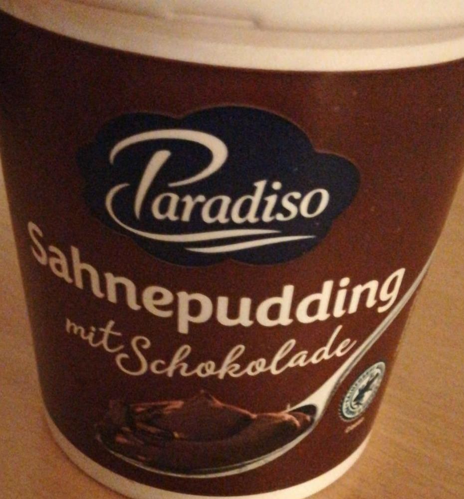 Fotografie - Sahnepudding mit Schokolade