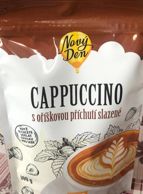 Fotografie - Cappuccino s oříškovou příchutí slazené Nový den