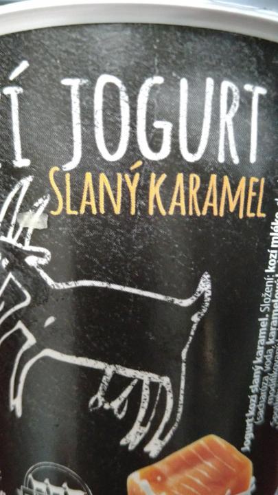 Fotografie - Kozí jogurt Bon Lait slaný karamel