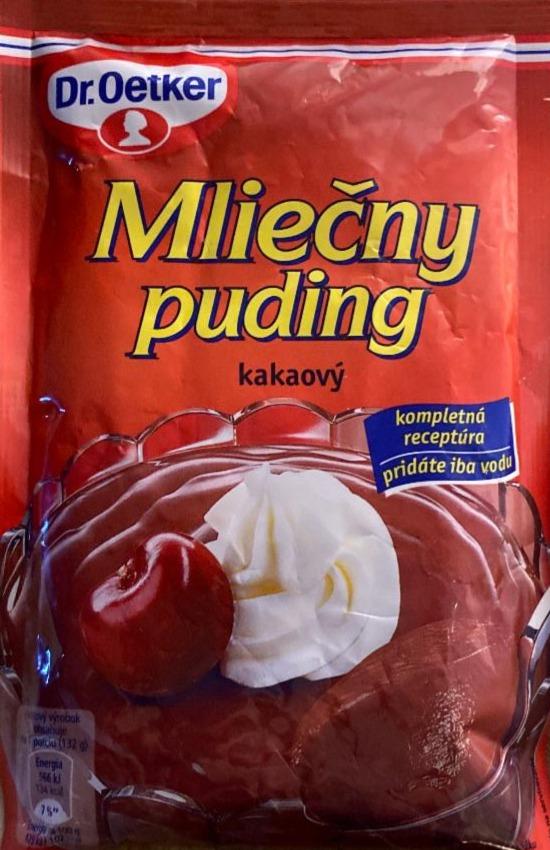 Fotografie - Mliečny puding kakaový Dr. Oetker