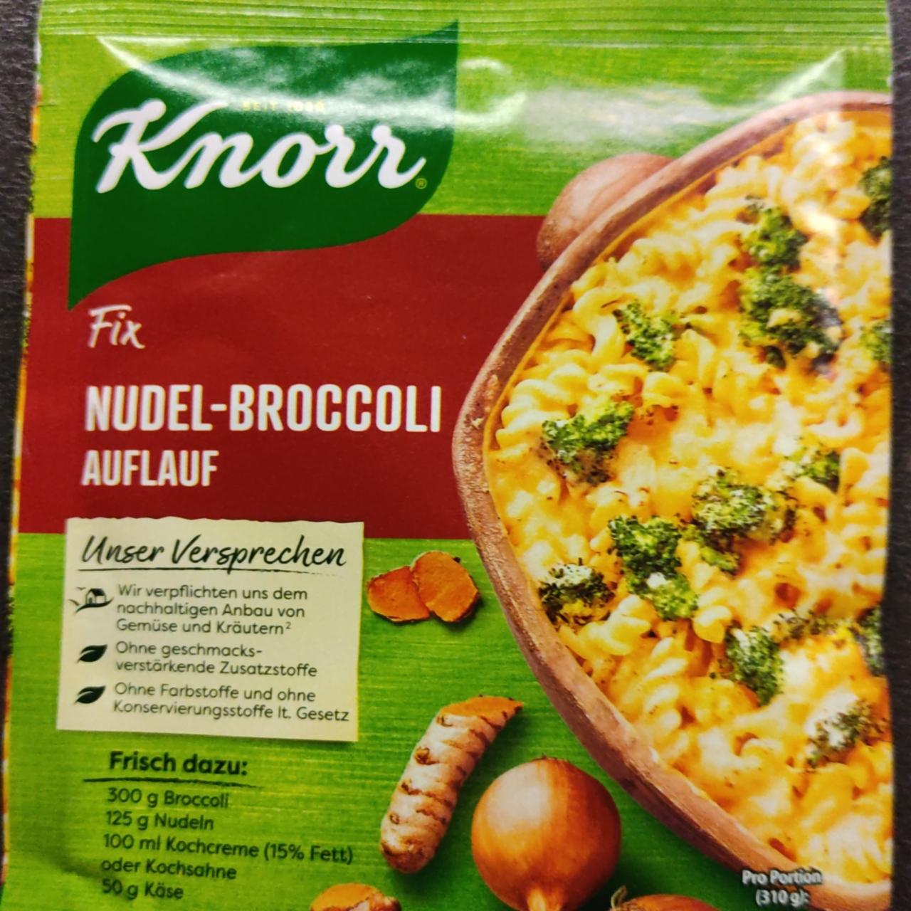 Fotografie - Fix Nudel-Broccoli Auflauf Knorr