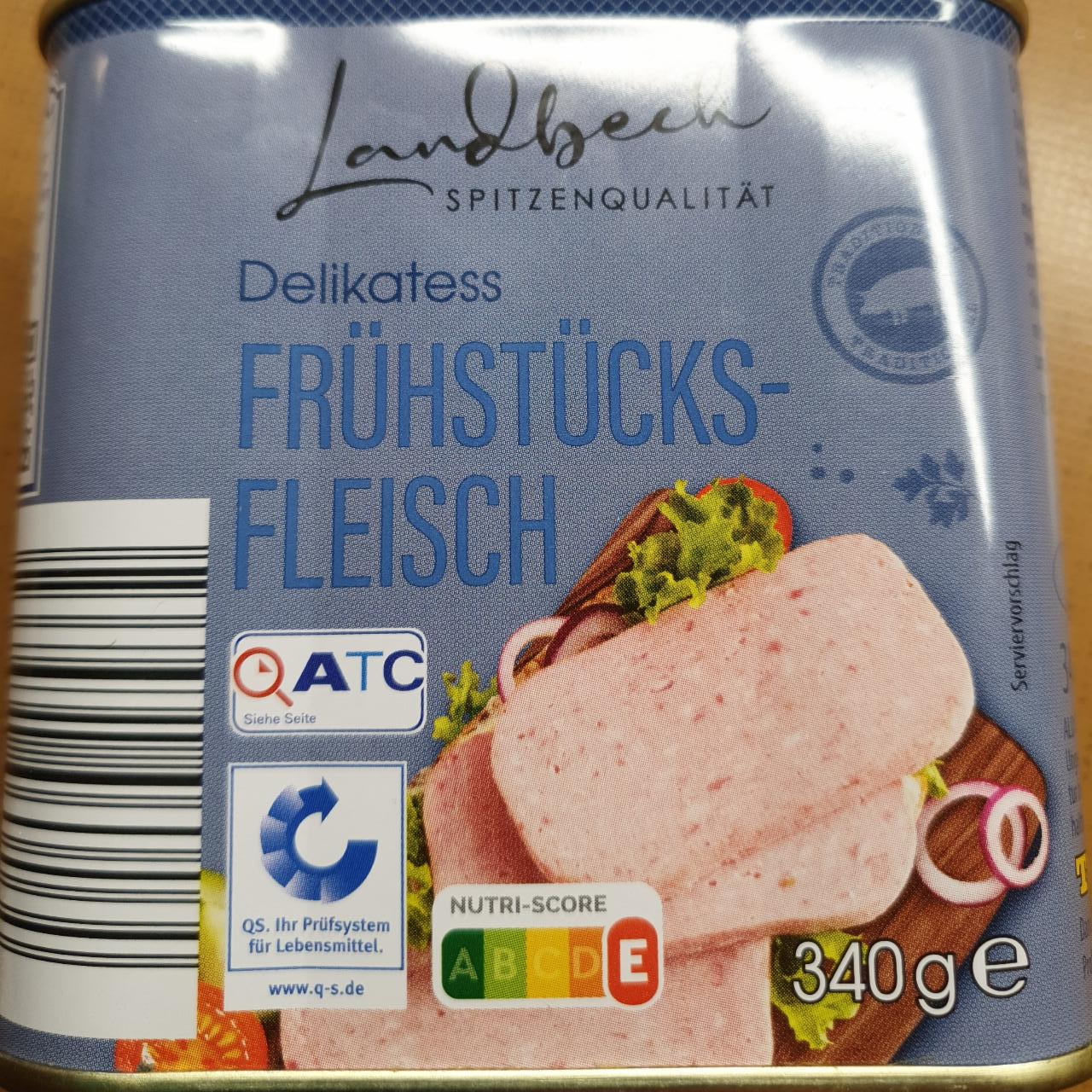 Fotografie - Delikatess Frühstücksfleisch Landbeck