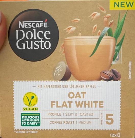 Fotografie - Oat flat white Nescafé Dolce Gusto