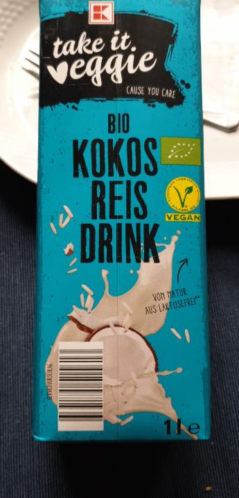 Fotografie - BIO Kokos Reis drink K-take it veggie