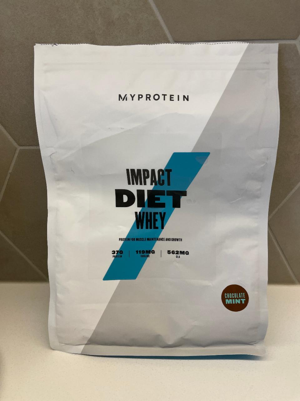 Fotografie - Impact Diet Whey Chocolate Mint Myprotein