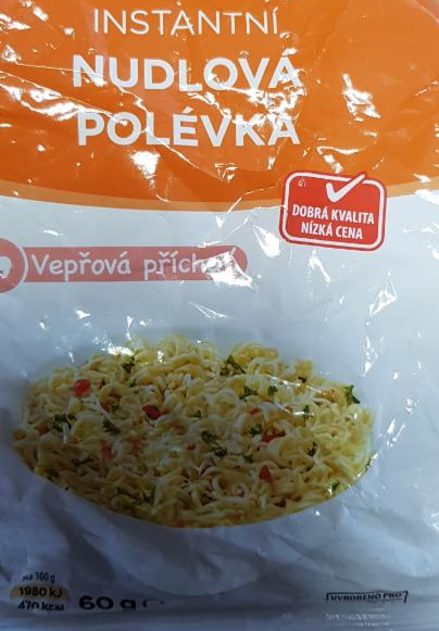 Fotografie - Dobrá kvalita nízká cena Instant noodle soup Pork