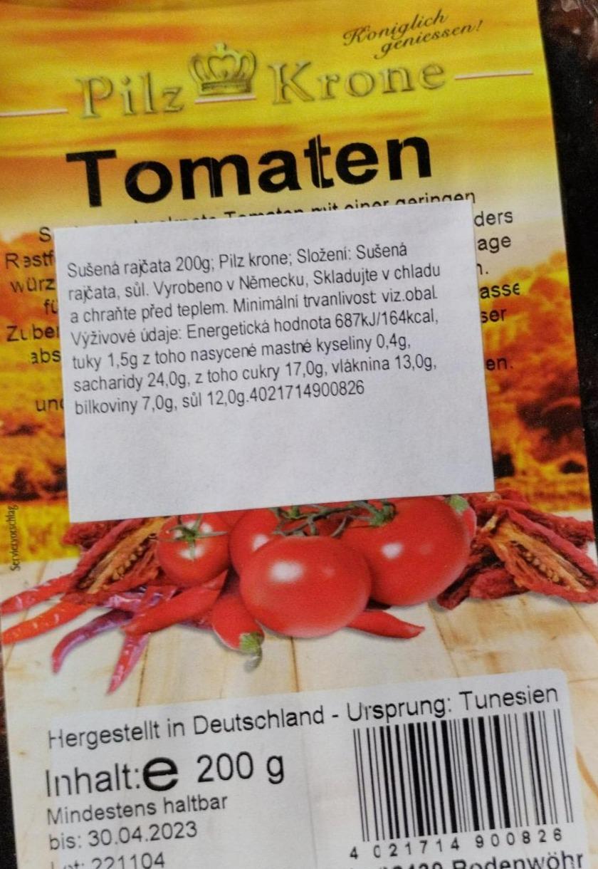 Fotografie - Tomaten Pilz Krone