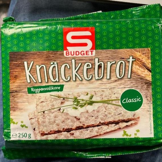 Fotografie - Knäckerbrot classic Roggenvollkorn S-Budget