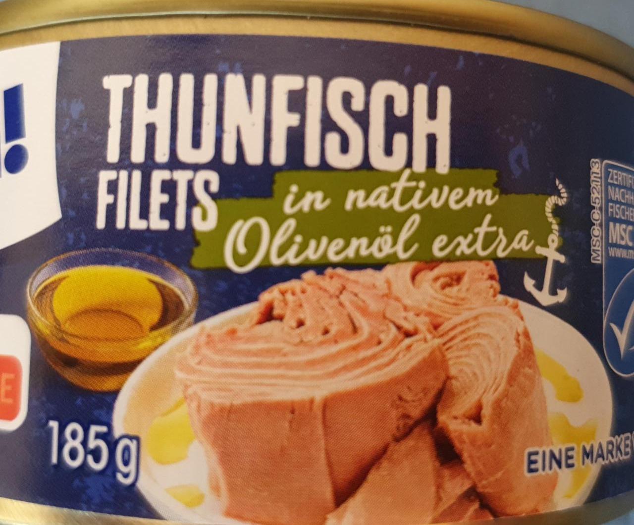 Fotografie - Thunfisch filets in nativem olivenöl extra Ja!