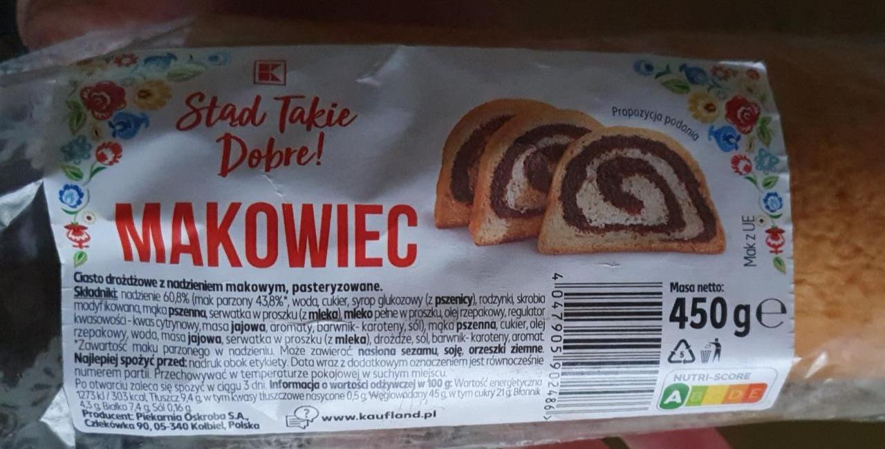 Fotografie - Makowiec K-Stąd Takie Dobre