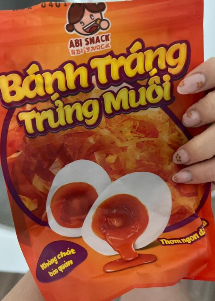 Fotografie - Bánh tráng trứng muối Abi snack