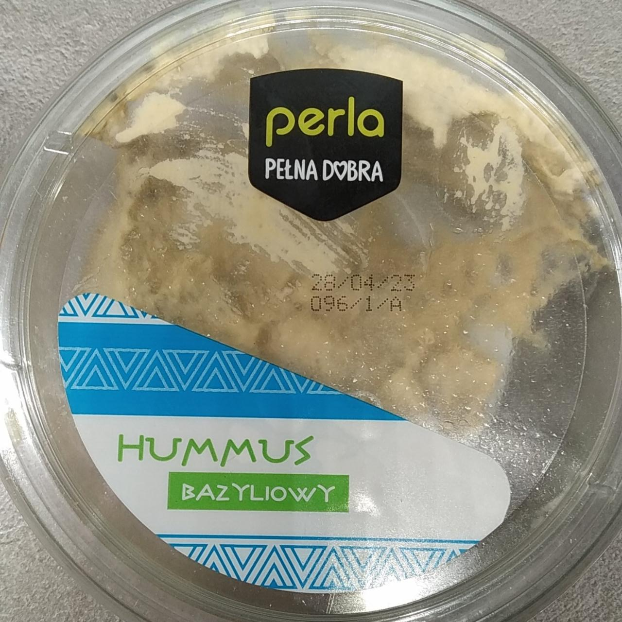 Fotografie - Hummus Bazyliowy Perla