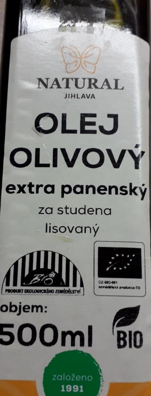 Fotografie - Olej olivový extra panenský za studena lisovaný Natural Jihlava