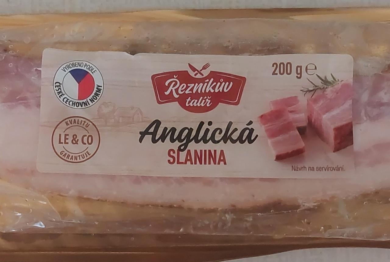 Fotografie - Anglická slanina Řezníkův talíř