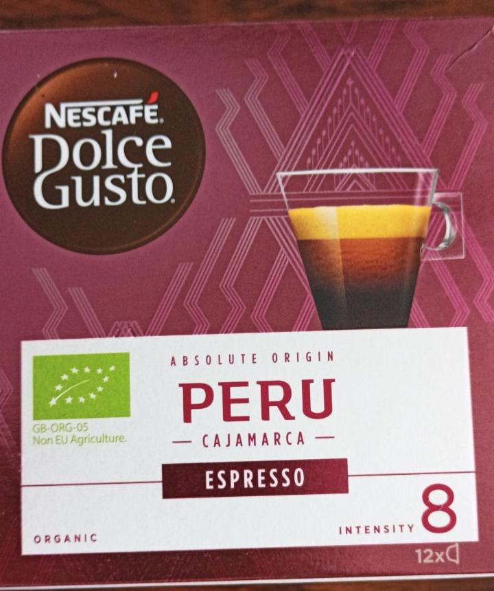 Fotografie - Peru Cajamarca Espresso Nescafé Dolce Gusto