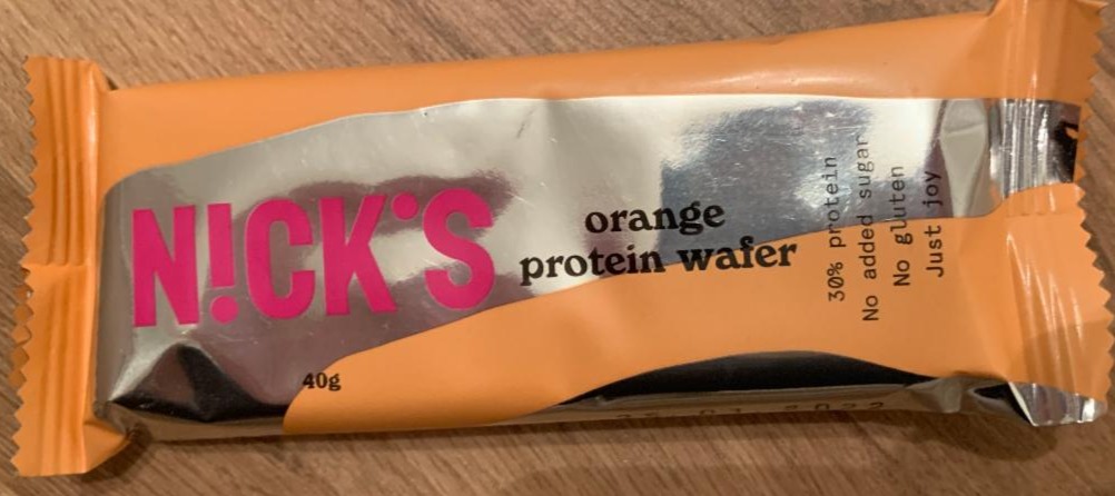 Fotografie - Orange Protein Wafer N!cks