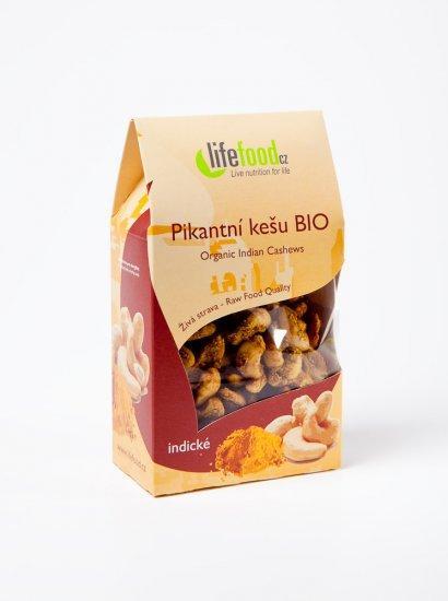 Fotografie - pikantní kešu BIO indické Lifefood