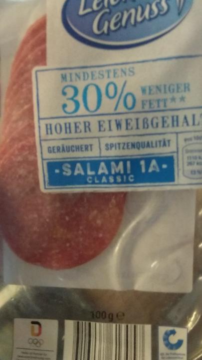 Fotografie - Salami 1A vcassic Leichter Genuss