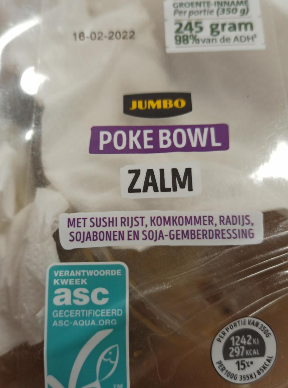 Fotografie - Poke Bowl Zalm Jumbo