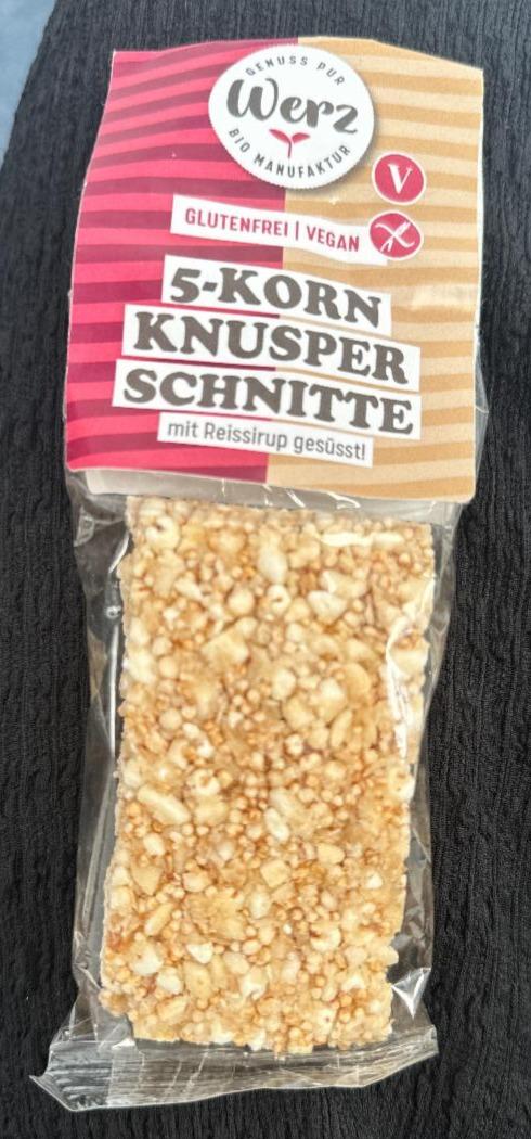 Fotografie - 5-korn knusperschnitte glutenfrei Werz