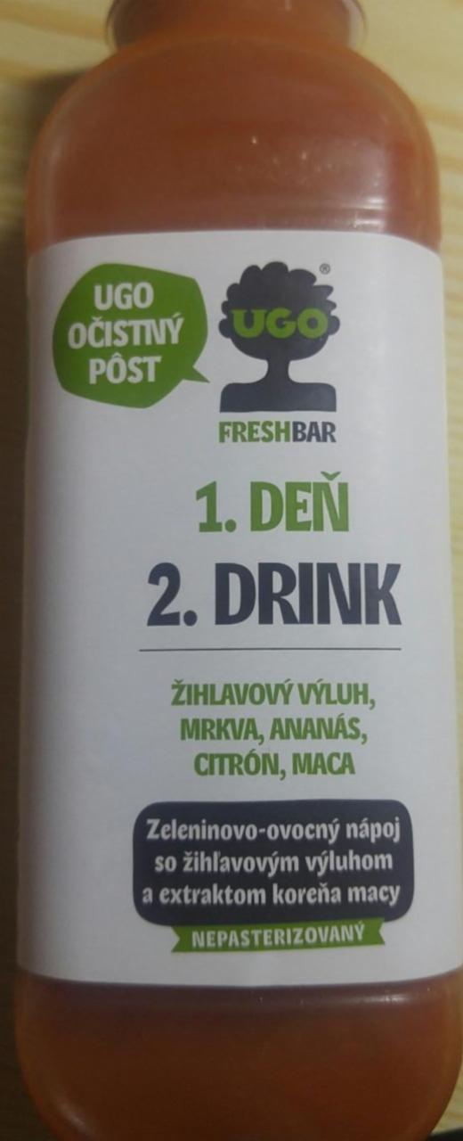 Fotografie - 1.den 2.drink Očistný půst UGO