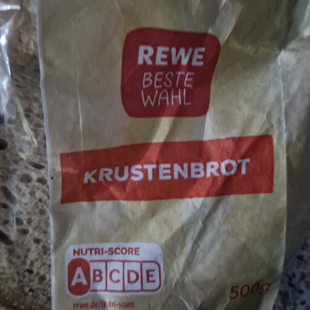 Fotografie - Krustenbrot Rewe Beste Wahl