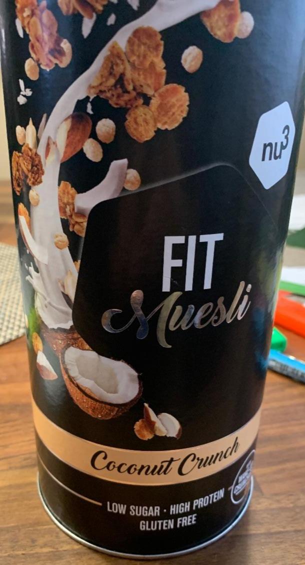 Fotografie - Fit Muesli Coconut Crunch nu3