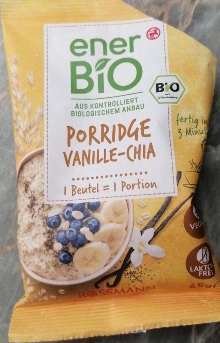 Fotografie - Porridge vanille-chia EnerBio