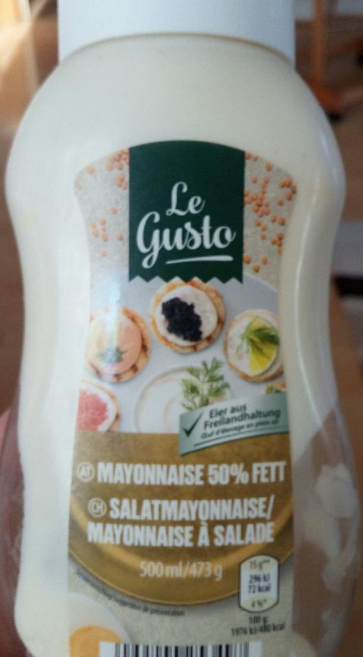 Fotografie - Mayonnaise 50% fett Le Gusto