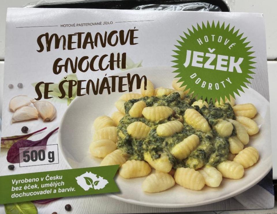 Fotografie - Smetanové gnocchi se špenátem Hotové dobroty Ježek