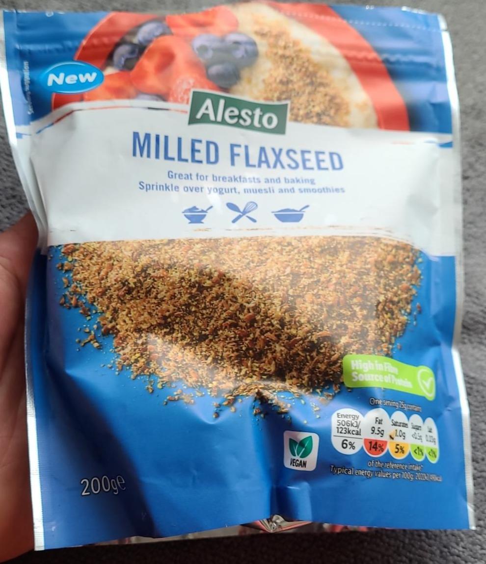 Fotografie - Milled flaxseed Alesto