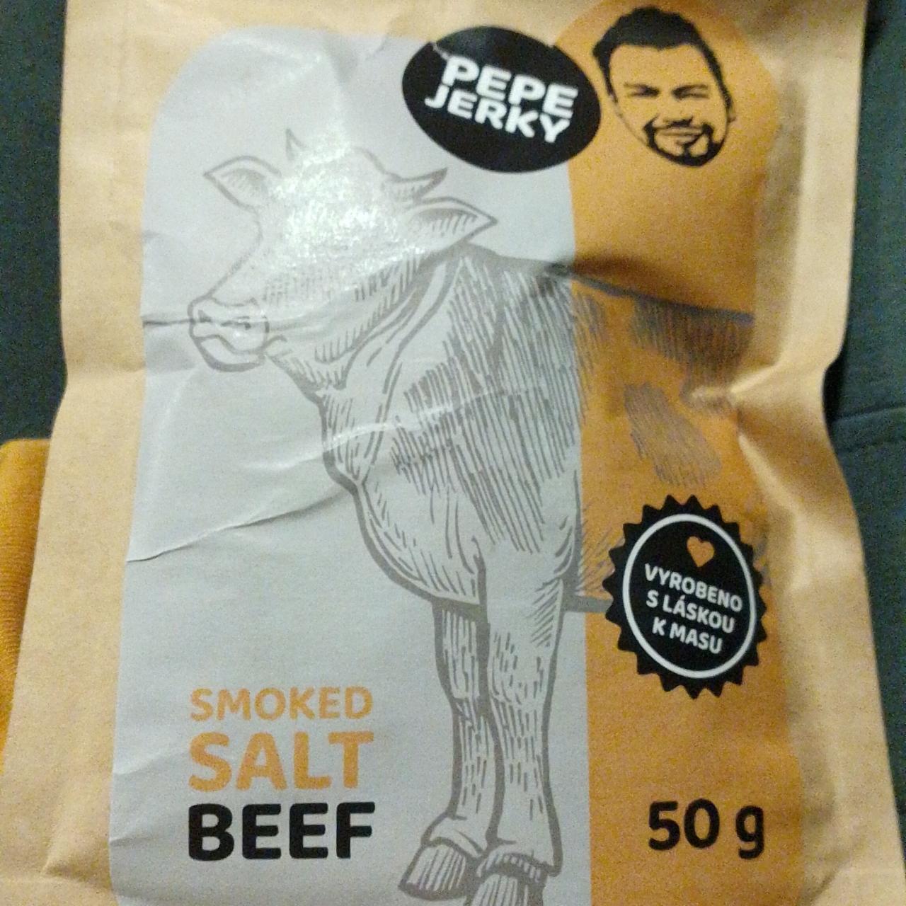 Fotografie - Smoked salt beef Pepe Jerky