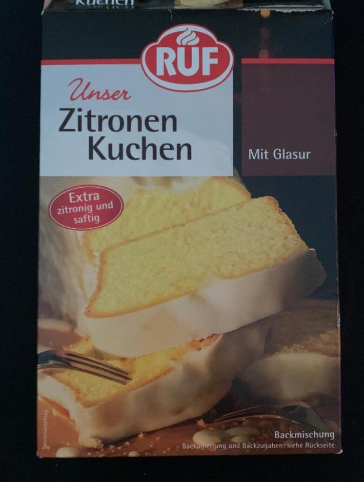 Fotografie - Zitronen Kuchen mit Glasur RUF