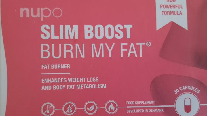 Fotografie - Slim Boost Burn My Fat Nupo