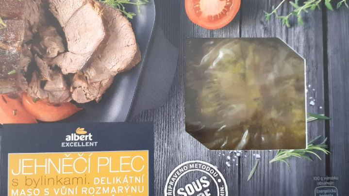 Fotografie - Jehněčí plec s bylinkami Sous Vide Albert Excellent